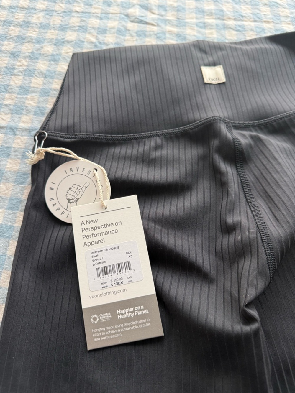 Vuori Inversion Rib Legging & hat - Picture 2 of 4